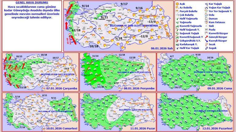 Son dakika… Meteoroloji ve AKOM’dan uyarı geldi! Kar yağışı yeniden geliyor: İstanbul, Ankara, dahil