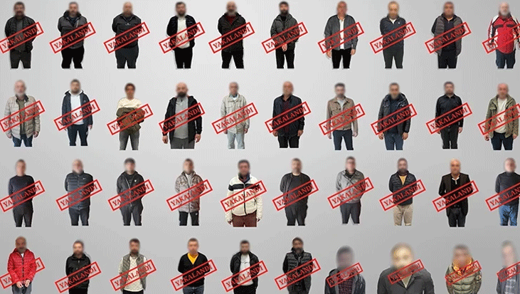 Kırmızı bültenle ve ulusal seviyede aranan 40 suçlu Türkiye’ye getirildi
