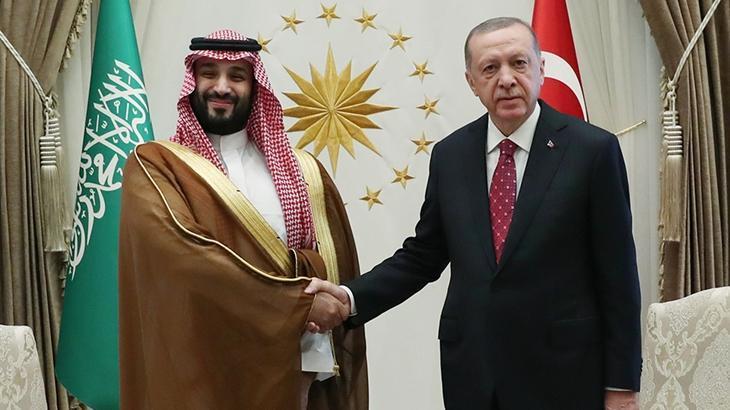 Cumhurbaşkanı Erdoğan’dan Muhammed Bin Selman ile görüştü