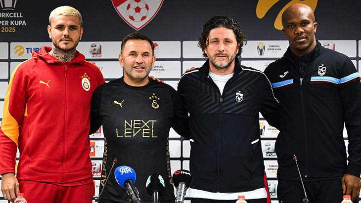 Süper Kupa’da ‘süper’ bir akşam! Galatasaray ile Trabzonspor karşı karşıya
