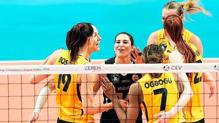 VakıfBank, Şampiyonlar Ligi’nde set vermeden galip!