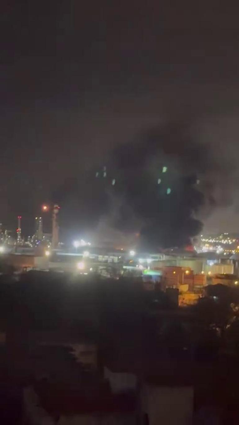 SON DAKİKA: TÜPRAŞ İzmit rafinerisinde patlama