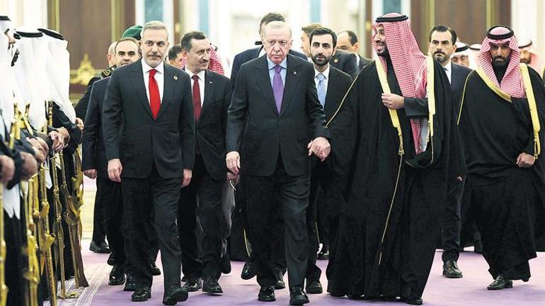 Cumhurbaşkanı Erdoğan’dan Suudi Arabistan’a ziyaret: Gazze’deki insani kriz son bulmalı