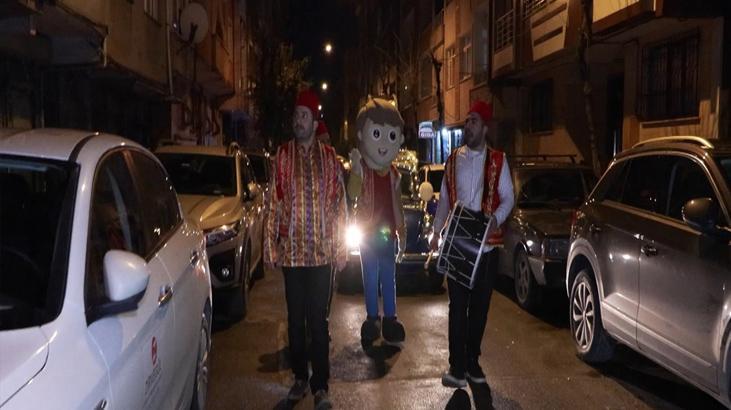 İstanbul'da vosvoslu sahur geleneği sürüyor