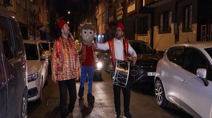 İstanbul'da vosvoslu sahur geleneği sürüyor