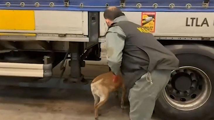 Edirne’de 240 kilogram uyuşturucu ele geçirildi