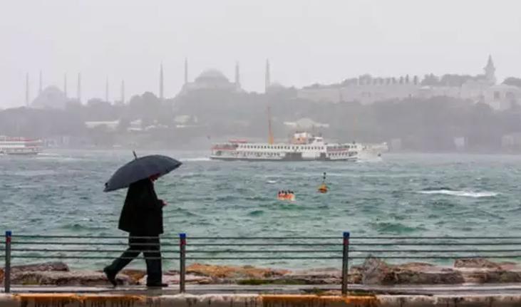 İstanbul’u yağmurlu bir hafta bekliyor