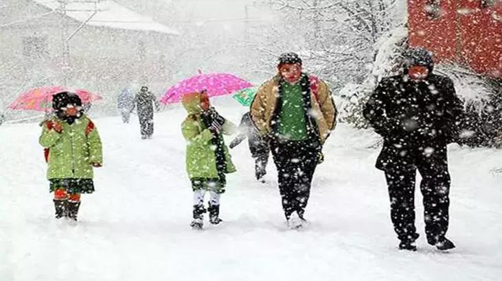 Erzurum’da eğitime kar engeli! Valilik duyurdu