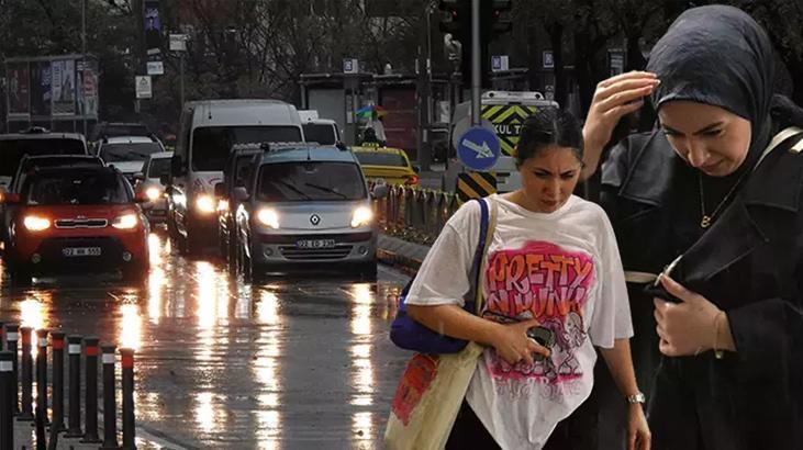 Meteoroloji uyarmıştı! İstanbul’da sağanak etkili oldu
