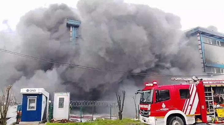Silivri’de fabrika yangını! Çok sayıda ekip sevk edildi