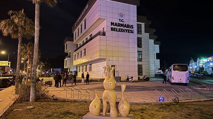 Marmaris'te belediyeye rüşvet soruşturması! 3 kişi gözaltına alındı
