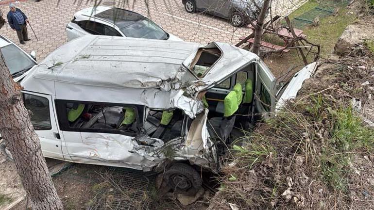 Freni patlayan kamyon ortaklığı savaş alanınan çevirdi