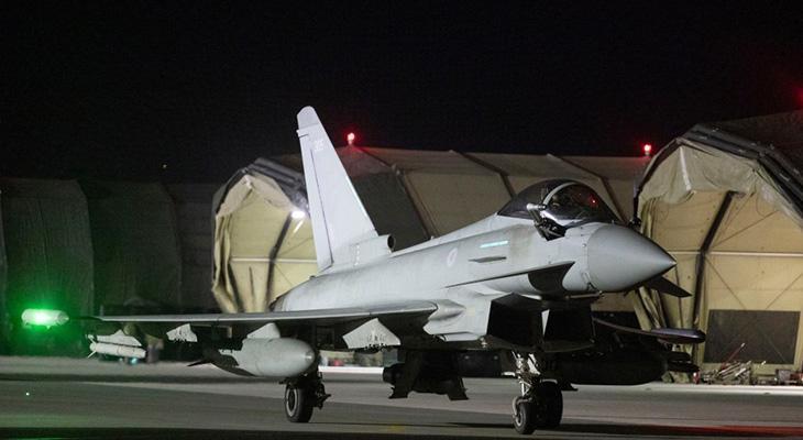 GKRY’deki İngiliz üssü vuruldu! Savaş uçakları havalandı, bölge teyakkuzda