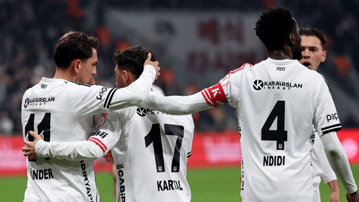 Beşiktaş’ın yenilmezlik serisi devam ediyor!