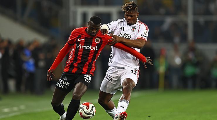 Süper Lig’de Beşiktaş, Gençlerbirliği’ni mağlup etti,