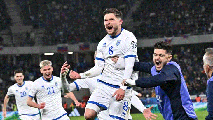 7 gollü nefes kesen maçı Kosova kazandı! A Milli Takım’ın rakibi belli oldu