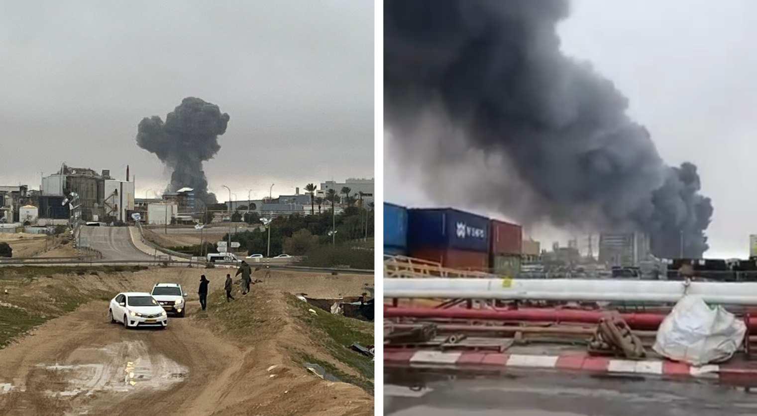 İsrail’de siren sesleri dinmiyor: İran misillemesi sonrası dev sanayi bölgesi alevler içinde!