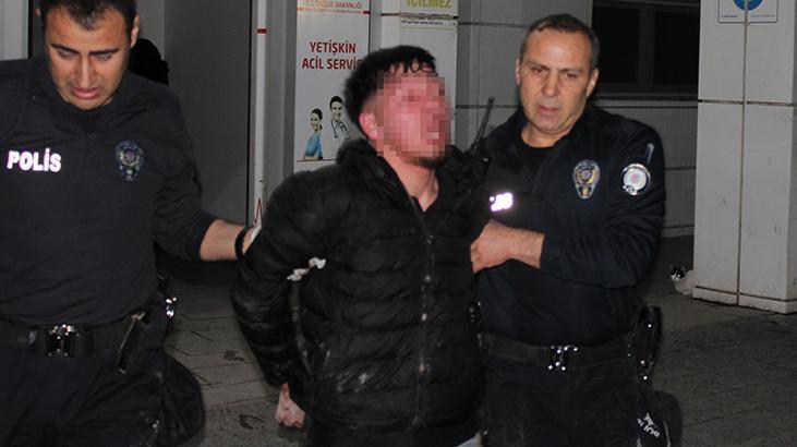 Annesinin, erkek arkadaşını bıçakladı; hastanede ortalığı birbirine kattı