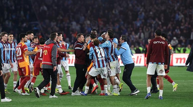 Trabzonspor-Galatasaray derbisi sonrası ceza yağmuru kapıda! Anonsçu yakın mercekte