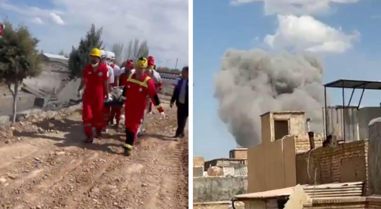 İran’ın tarihi demir yoluna saldırı! Ölüler var