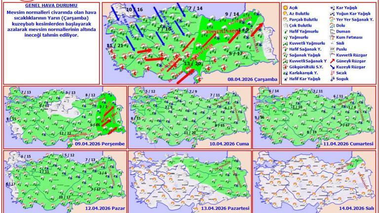 Son dakika… Meteoroloji ve AKOM uyardı! Balkanlar üzerinden geliyor: Bu geceye dikkat: Kar, sağanak ve soğuk hava…
