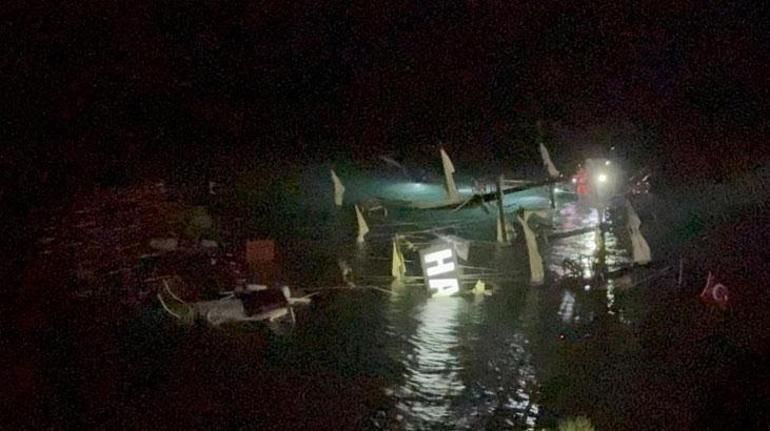 Fethiye'de tekne kayalıklara çarptı! 6 kişi kurtarıldı, 1 kişi kayıp