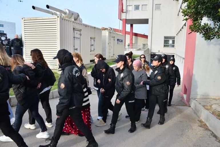 Bayğaralar suç örgütüne operasyon: 287 şüpheli adliyede