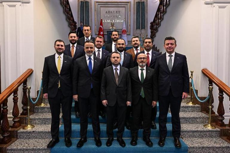 Adalet Bakanı Gürlek, ASKON heyetini kabul etti! '12. Yargı Paketi'nde adımlar atacağız'