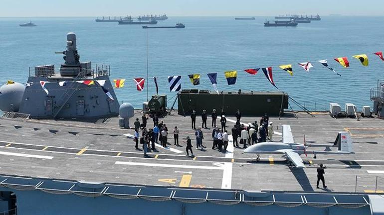 TCG Anadolu SAHA 2026 kapsamında İstanbul'da! Yabancı ülke yetkilileri ziyaret etti