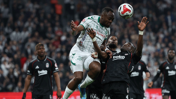 Türkiye Kupası’nda Konyaspor, Beşiktaş’ı tek golle geçti