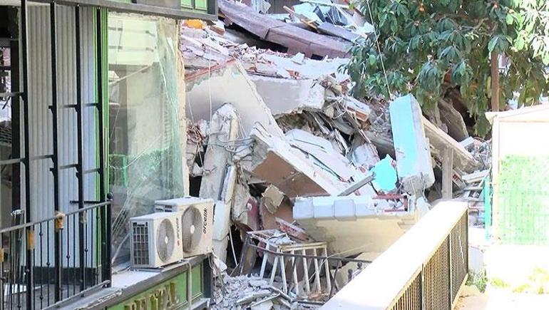 Güngören'de apartman yıkımı kabusa döndü! Bir anda çöktü, 2 bina tahliye edildi