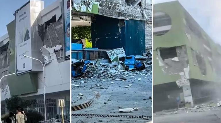 Filipinler'de 7.8 şiddetinde deprem! Tsunami uyarısı verildi: Sıcak görüntüler