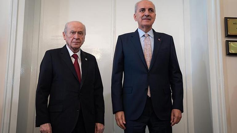 TBMM Başkanı Kurtulmuş'tan liderler turu