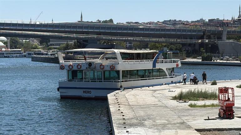 Haliç'teki tekne faciasında yeni gelişme! Kaptan adliyeye sevk edildi