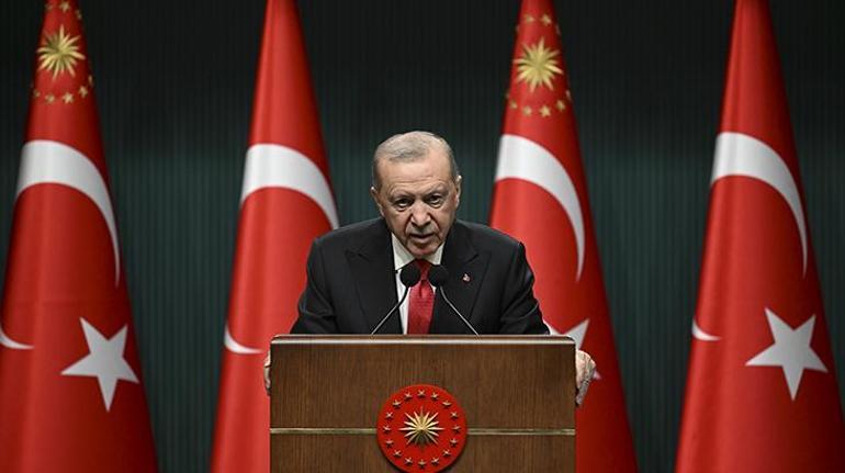 Son dakika... Cumhurbaşkanı Erdoğan: Önümüzdeki günlerde yasal düzenlemeyi TBMM'ye sunacağız