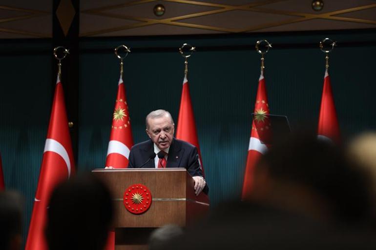 Son dakika... Cumhurbaşkanı Erdoğan: Önümüzdeki günlerde yasal düzenlemeyi TBMM'ye sunacağız