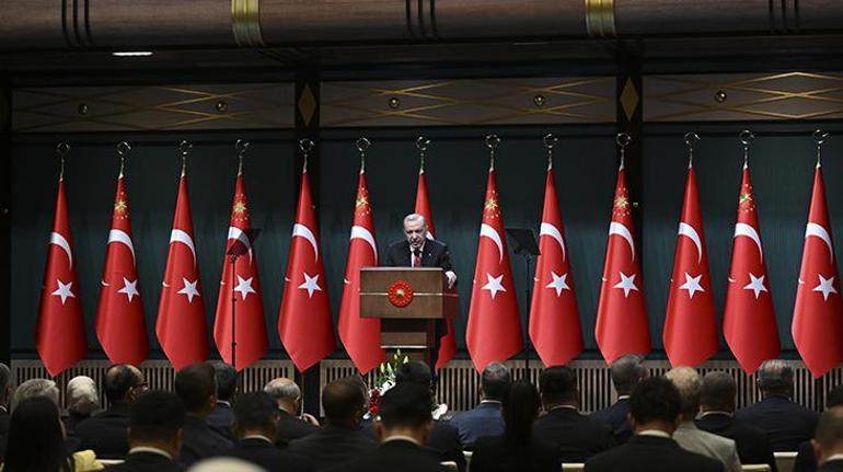 Son dakika... Cumhurbaşkanı Erdoğan: Önümüzdeki günlerde yasal düzenlemeyi TBMM'ye sunacağız