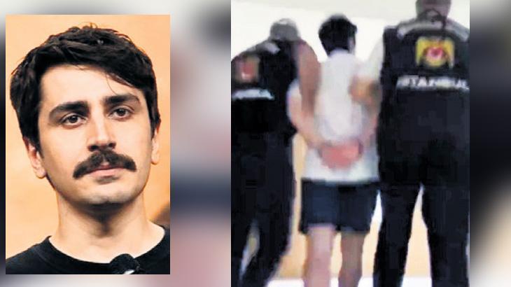 Komedyen Göktaş’a havalimanında gözaltı