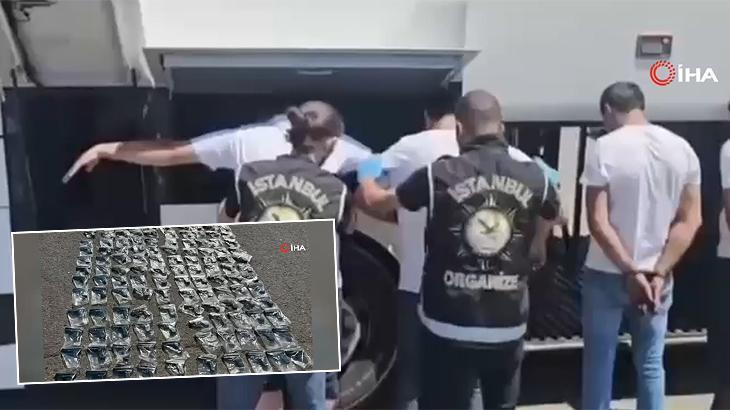 İstanbul’da durdurulan otobüsten cephanelik çıktı