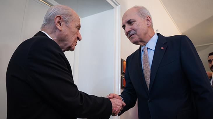 TBMM Başkanı Kurtulmuş’tan liderler turu