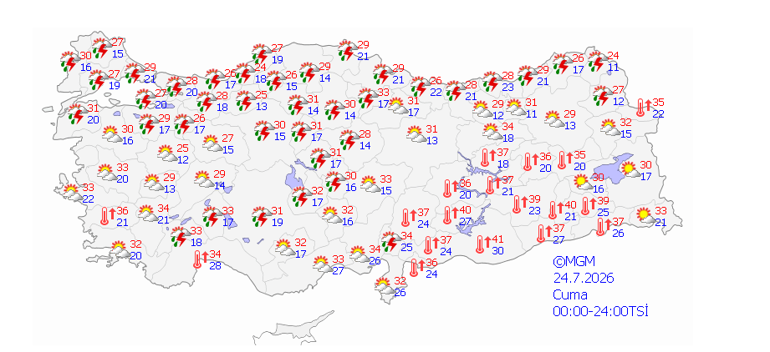 Son dakika... Meteoroloji'den Cumartesi alarmı! Taşkın uyarısı geldi, riskli iller tek tek açıklandı