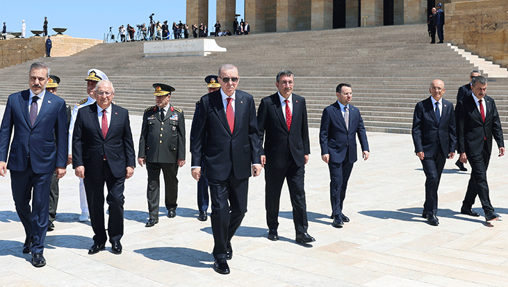 Cumhurbaşkanı Erdoğan’ın başkanlığındaki YAŞ toplantısı sona erdi