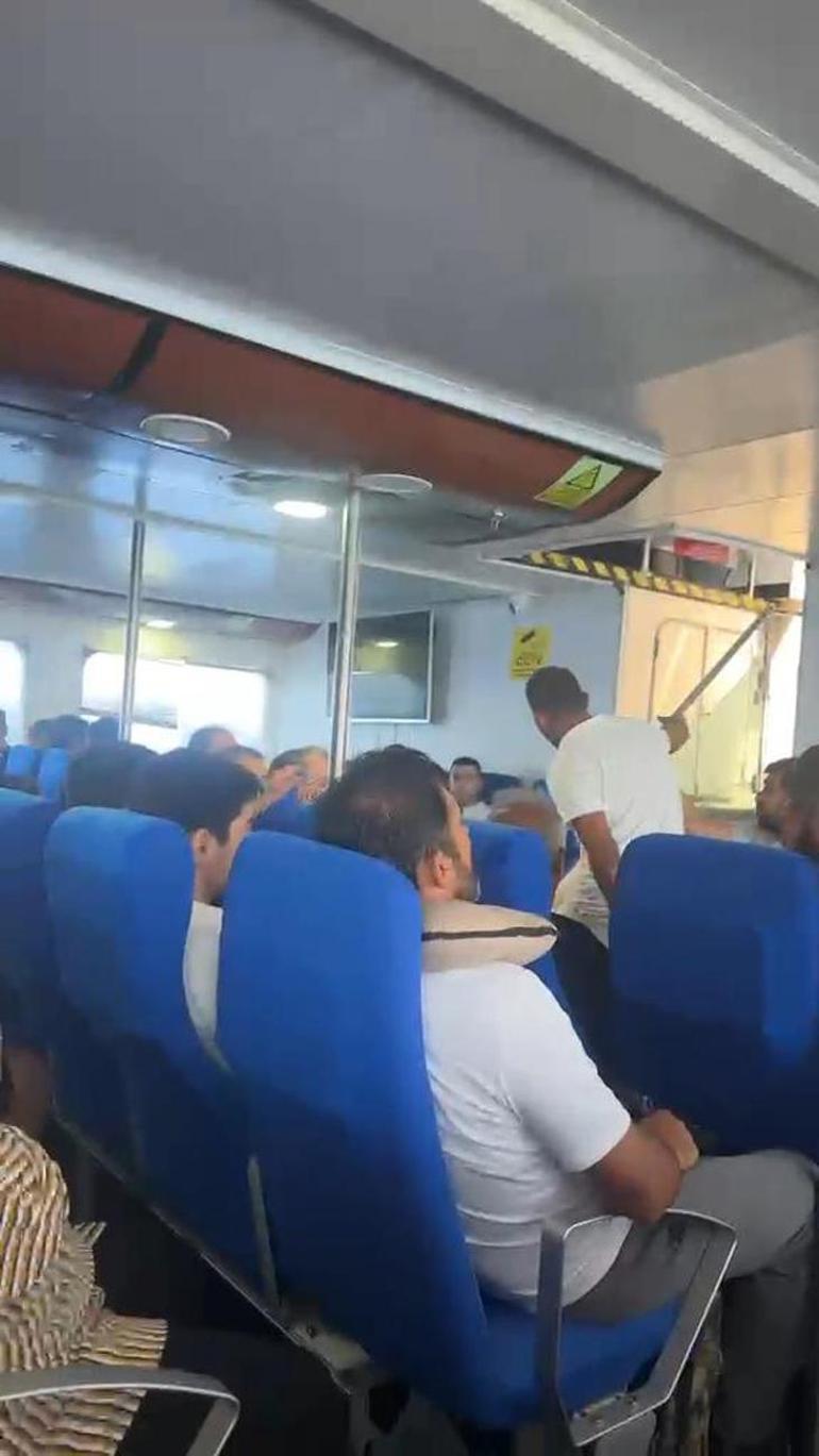 Girne'deki faciadan yeni görüntüler... Geminin su almaya başladığı anlar ortaya çıktı! 'Canımızı yolda bulmadık, kaptan geri dön'