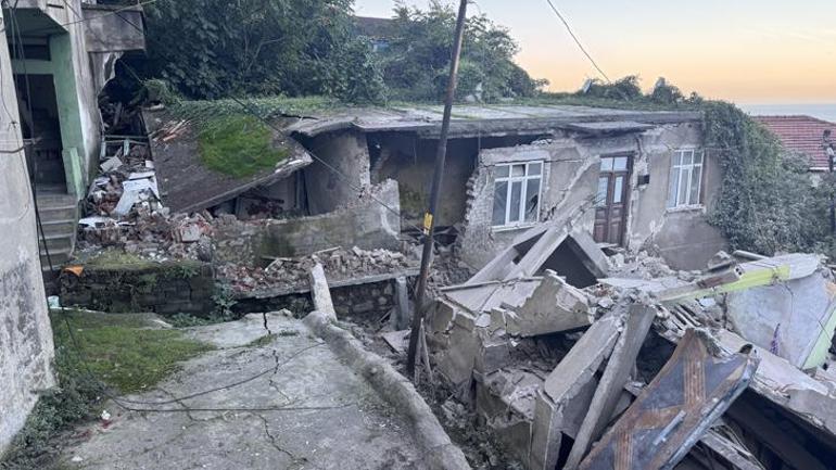 Zonguldak’ta çöken binada can kaybı! Bölgede tahliyeler başladı, 13 daire boşaltıldı