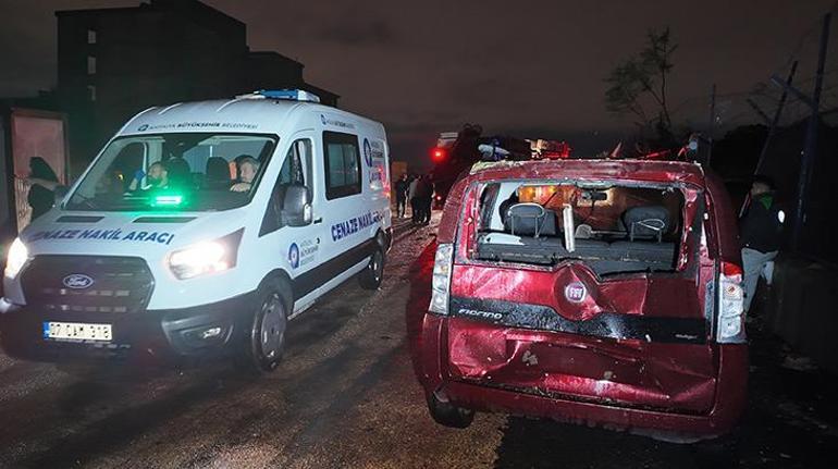 Antalya'da hortum faciası! İşçilerin kaldığı konteynerler parçalandı; 4 ölü, 1 yaralı